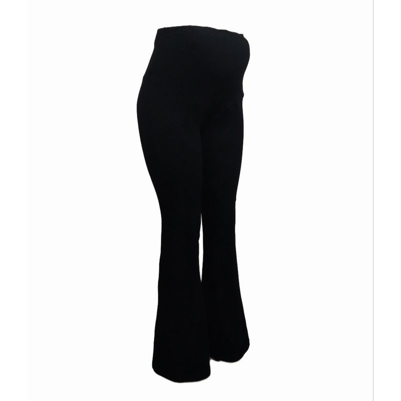 GENERICO - Calza Maternal Flare color negro