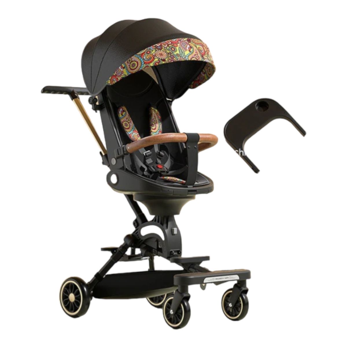 KINLEE - COCHE DE PASEO GIRO 360° K9  BLACK