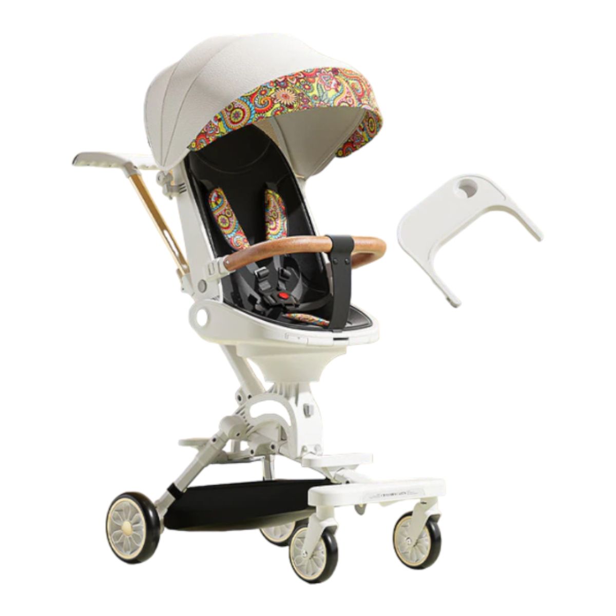 KINLEE - COCHE DE PASEO GIRO 360° K9  WHITE
