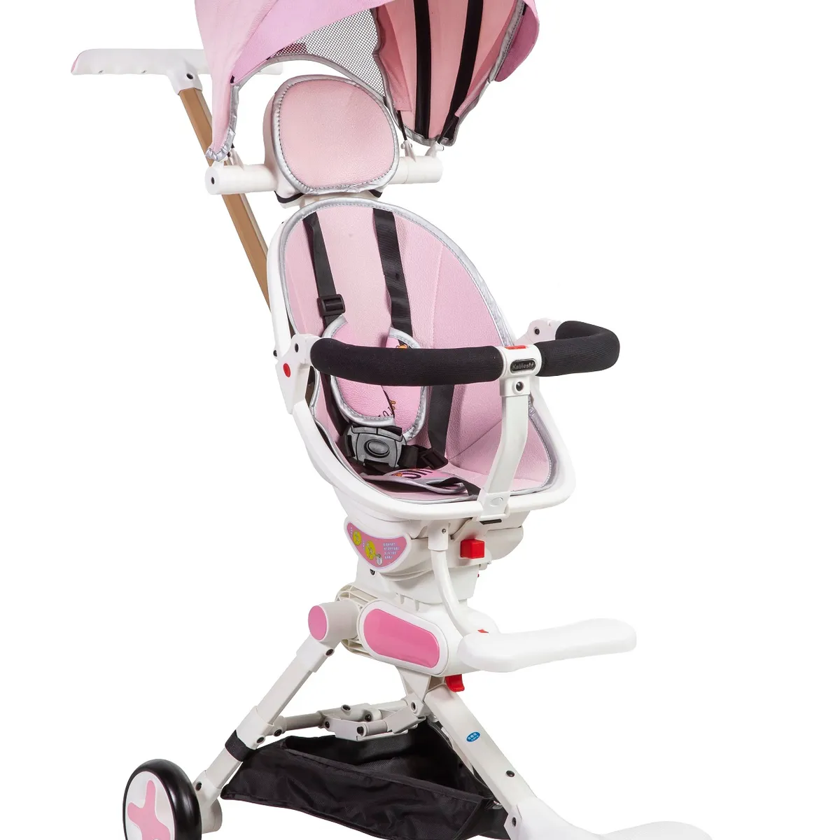 KINLEE - COCHE DE PASEO GIRO 360° K5  PINK