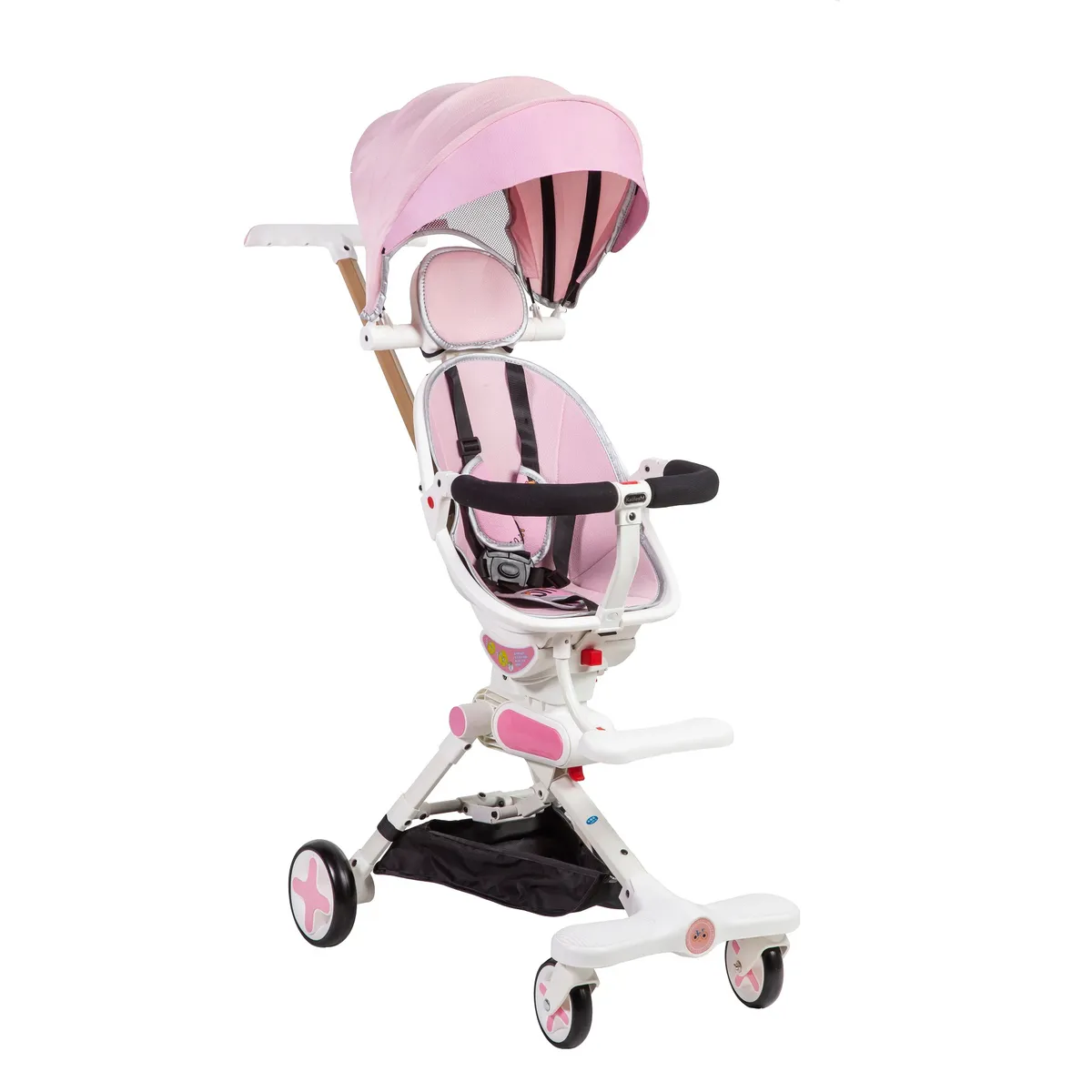KINLEE - COCHE DE PASEO GIRO 360° K5  PINK