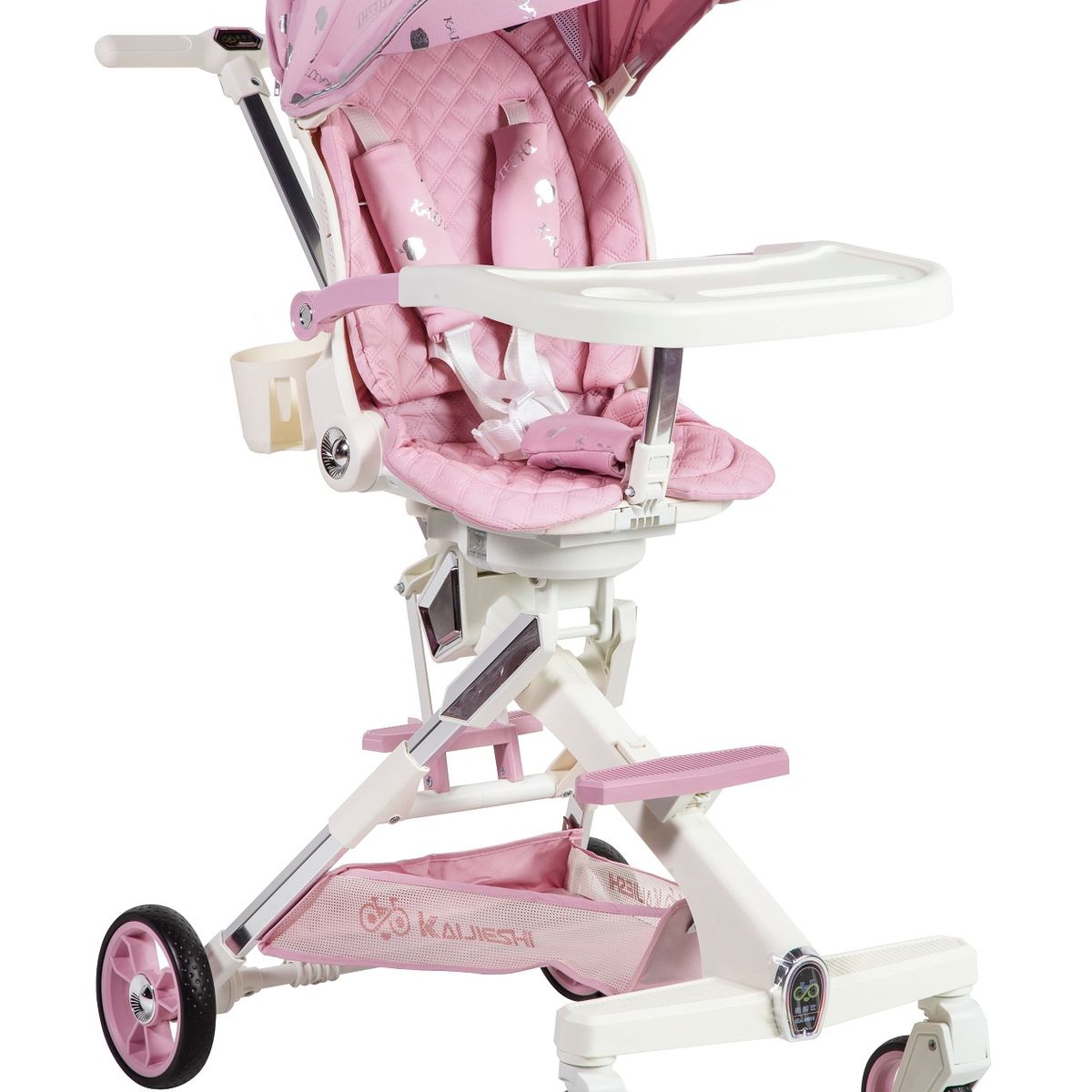 KINLEE - COCHE DE PASEO GIRO 360° S9 PINK_