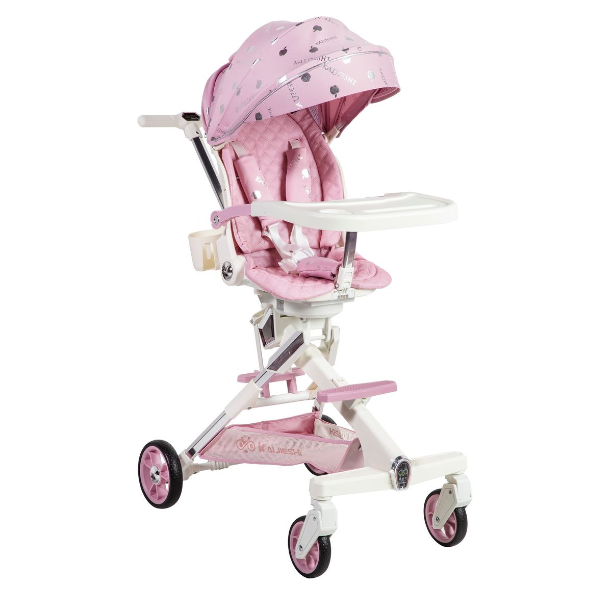 KINLEE - COCHE DE PASEO GIRO 360° S9 PINK_