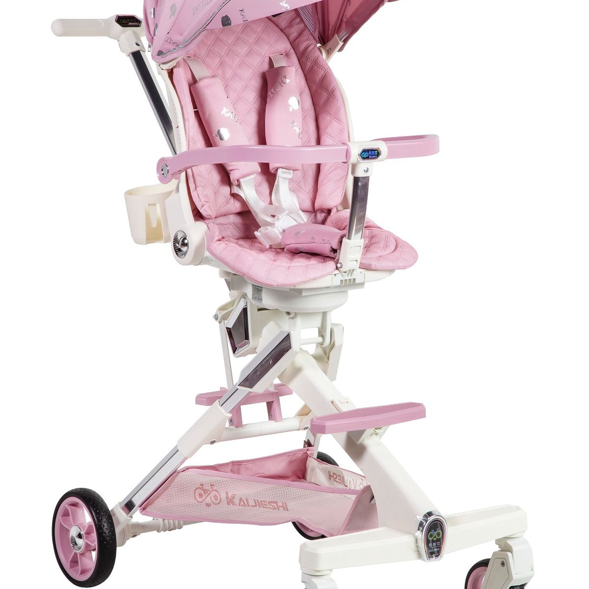 KINLEE - COCHE DE PASEO GIRO 360° S9 PINK_