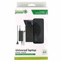 GENERAL POWER - Cargador Universal Notebook 45W