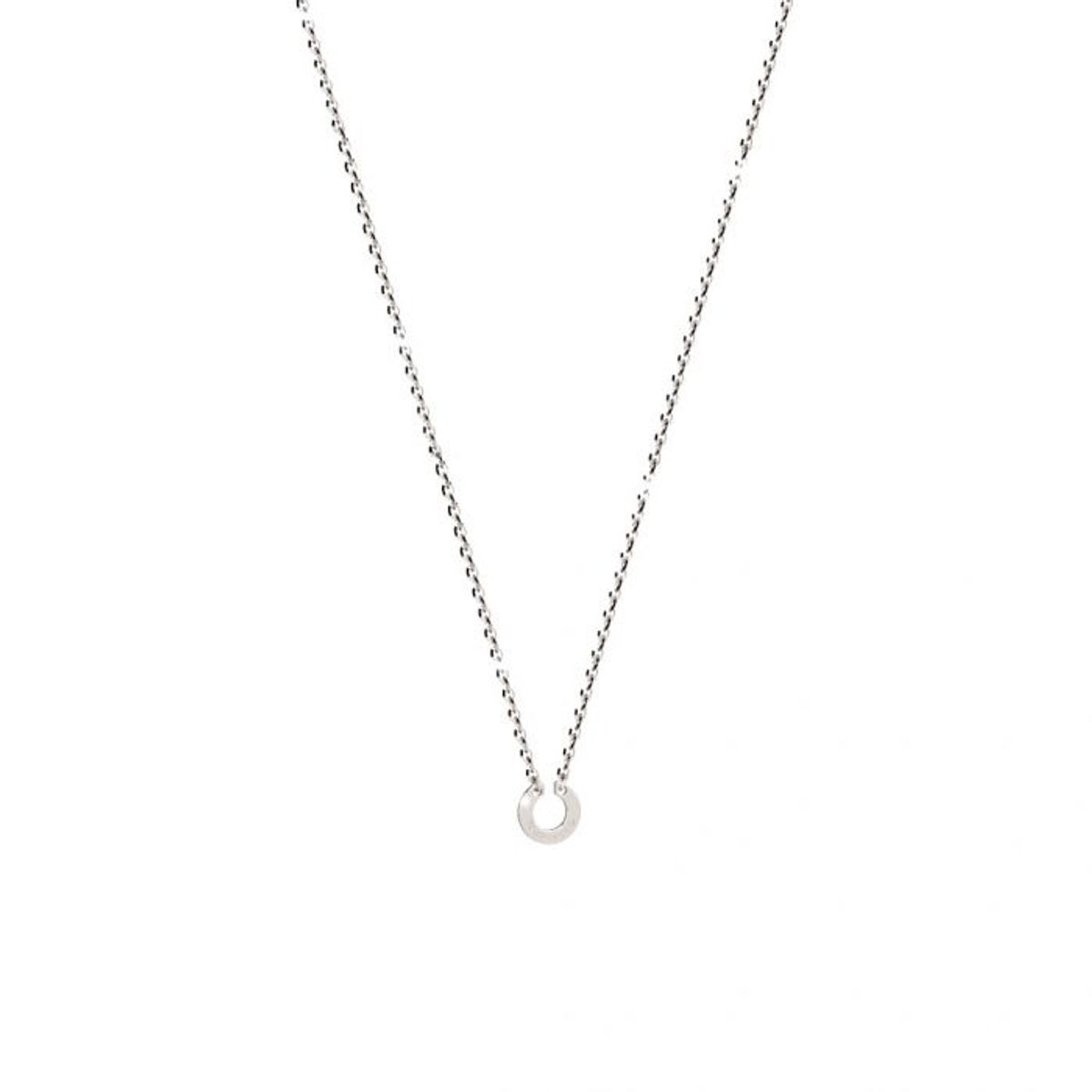 REBECCA CHILE - Collar de Oro Blanco Rebecca para Charms