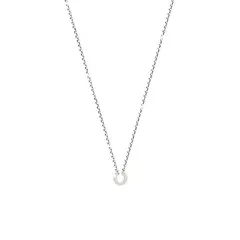 REBECCA CHILE - Collar de Oro Blanco Rebecca para Charms