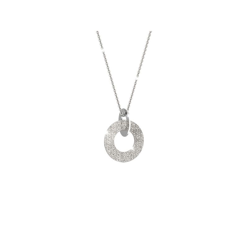 REBECCA CHILE - Collar de Oro Blanco Modelo R-Zero