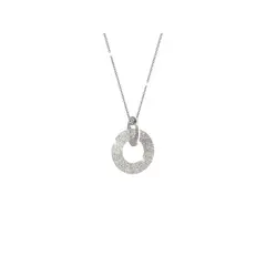 REBECCA CHILE - Collar de Oro Blanco Modelo R-Zero
