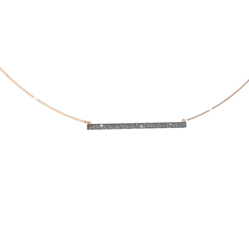 REBECCA CHILE - Collar de Oro Rosado Modelo Jolie