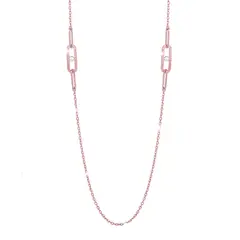 REBECCA CHILE - Collar de Oro Rosado Modelo R-Zero