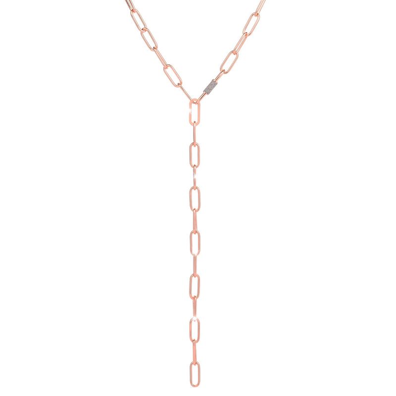 REBECCA CHILE - Collar de Oro Rosado Modelo Jolie