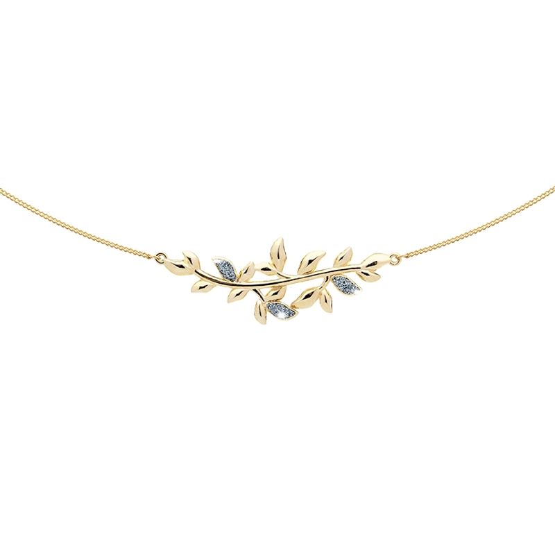 REBECCA CHILE - Collar de Oro Modelo Jolie Nature