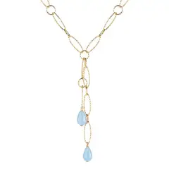 REBECCA CHILE - Collar de Oro Modelo Tulipa