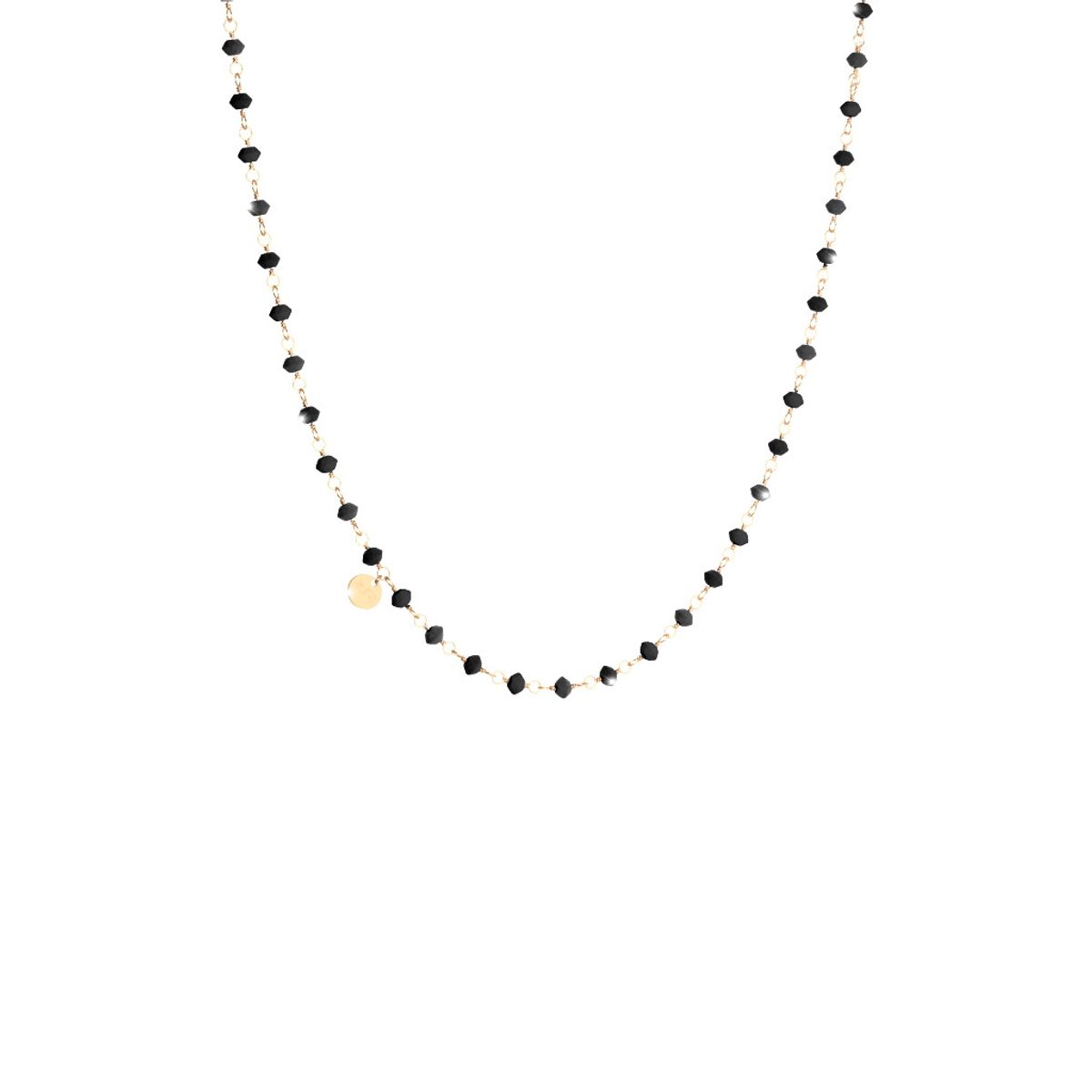 REBECCA CHILE - Collar de Oro y Piedras Modelo Pepite