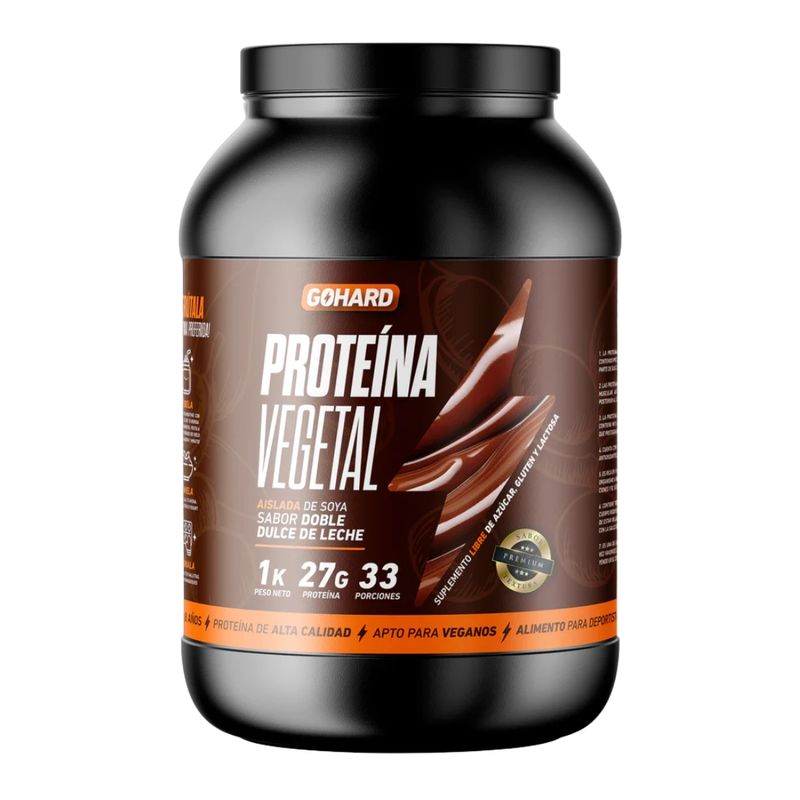 GOHARD - Gohard Proteína Vegetal Dulce De Leche 1Kg.
