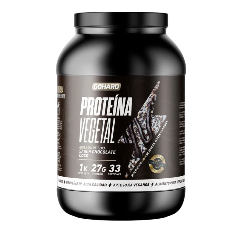 GOHARD - Gohard Proteína Vegetal Chocolate Coco 1Kg.