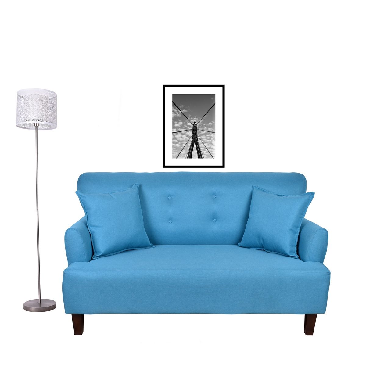 MASEL - Sofá 2 Cuerpos York Calipso