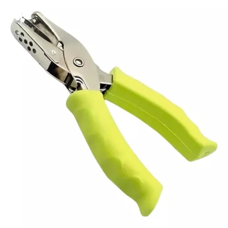 GENERICO - Perforadora De Papel De 1 Agujero Manual Ergonómico Alicate