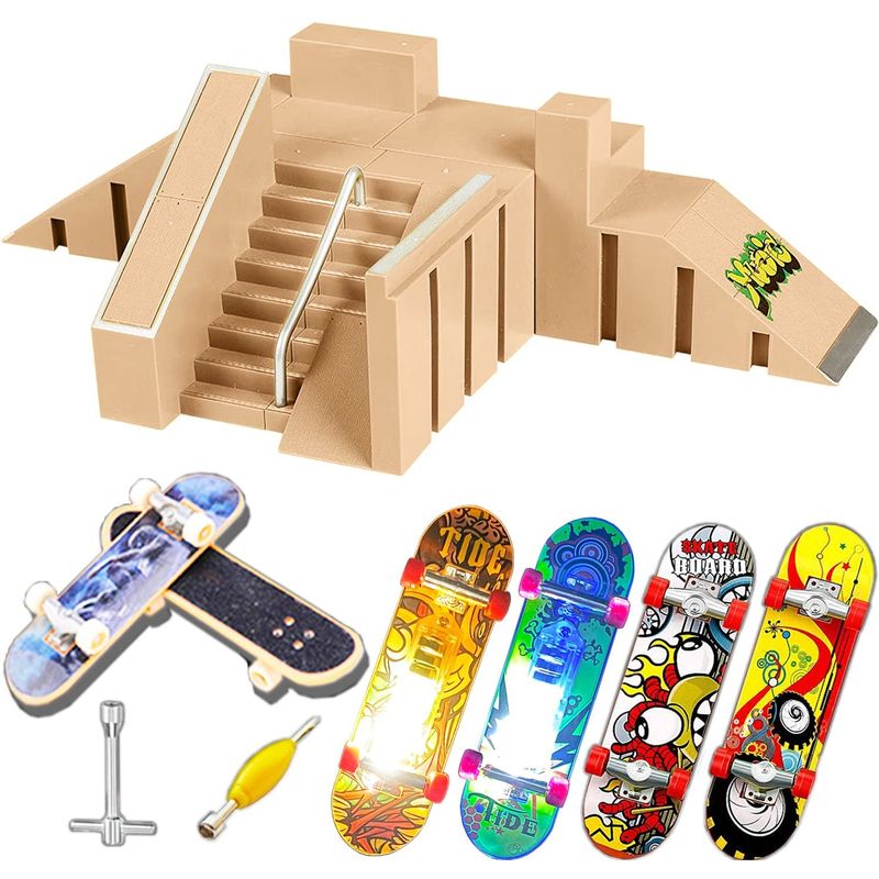 EVERSO - Combo De Patineta Para Dedos Juguete Para Niño