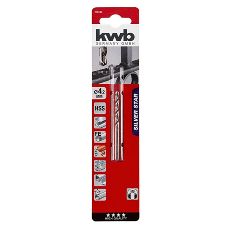 KWB - Broca Para Metal Hss 4mm Kwb 206540