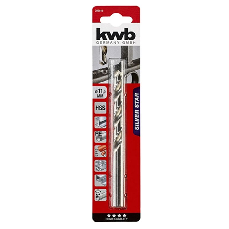 KWB - Broca Para Metal Hss 10.0mm Kwb 206600