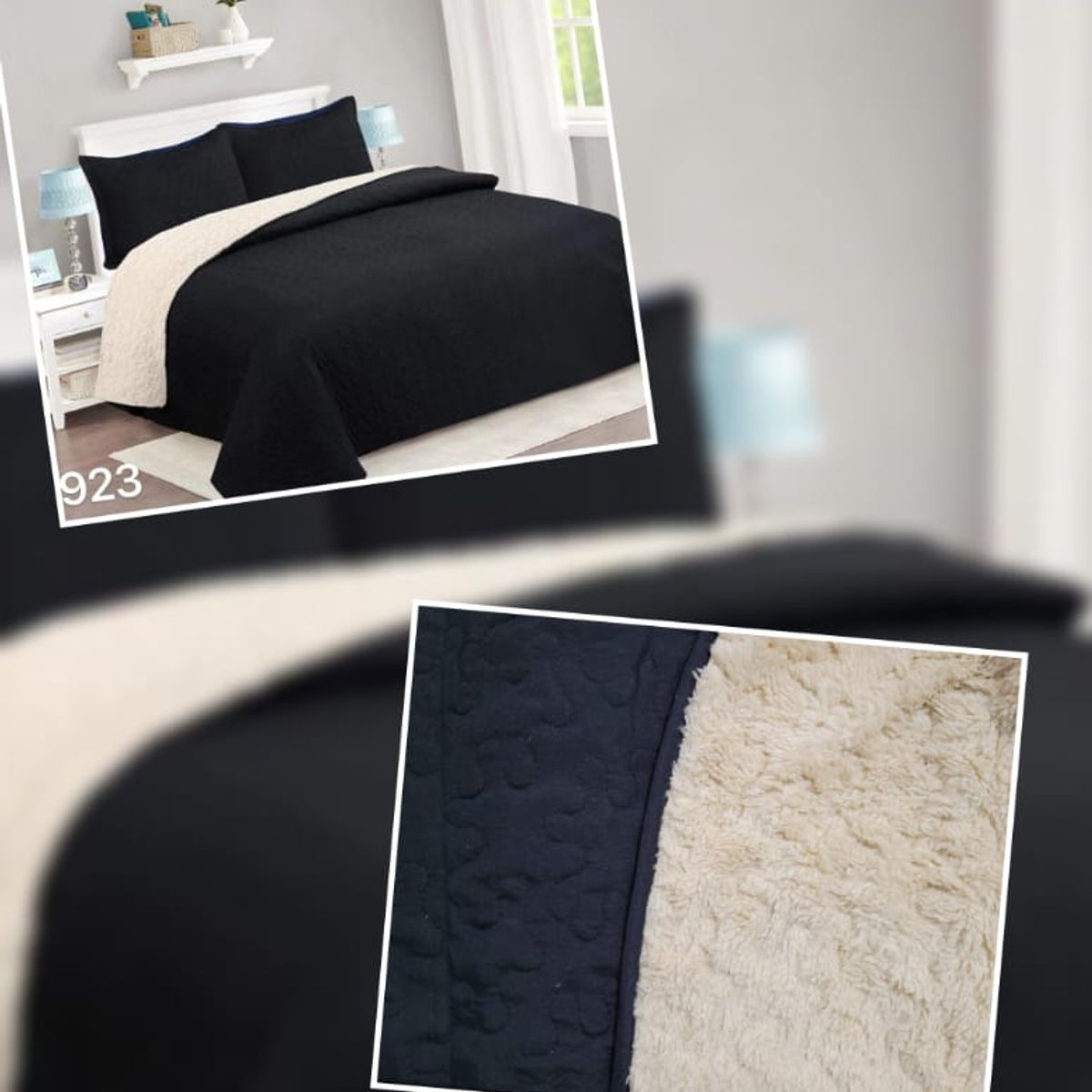 ANGELES DEL HOGAR - cubrecama Quilt con Chiporro king