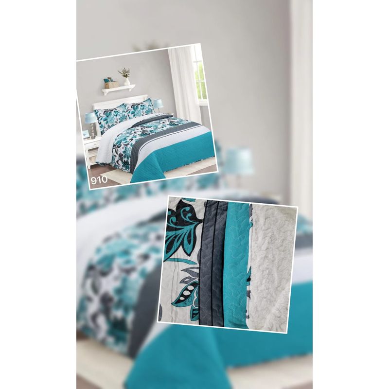 ANGELES DEL HOGAR - cubrecama Quilt con Chiporro king