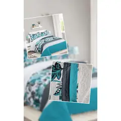 ANGELES DEL HOGAR - Cubrecama Quilt con Chiporro king