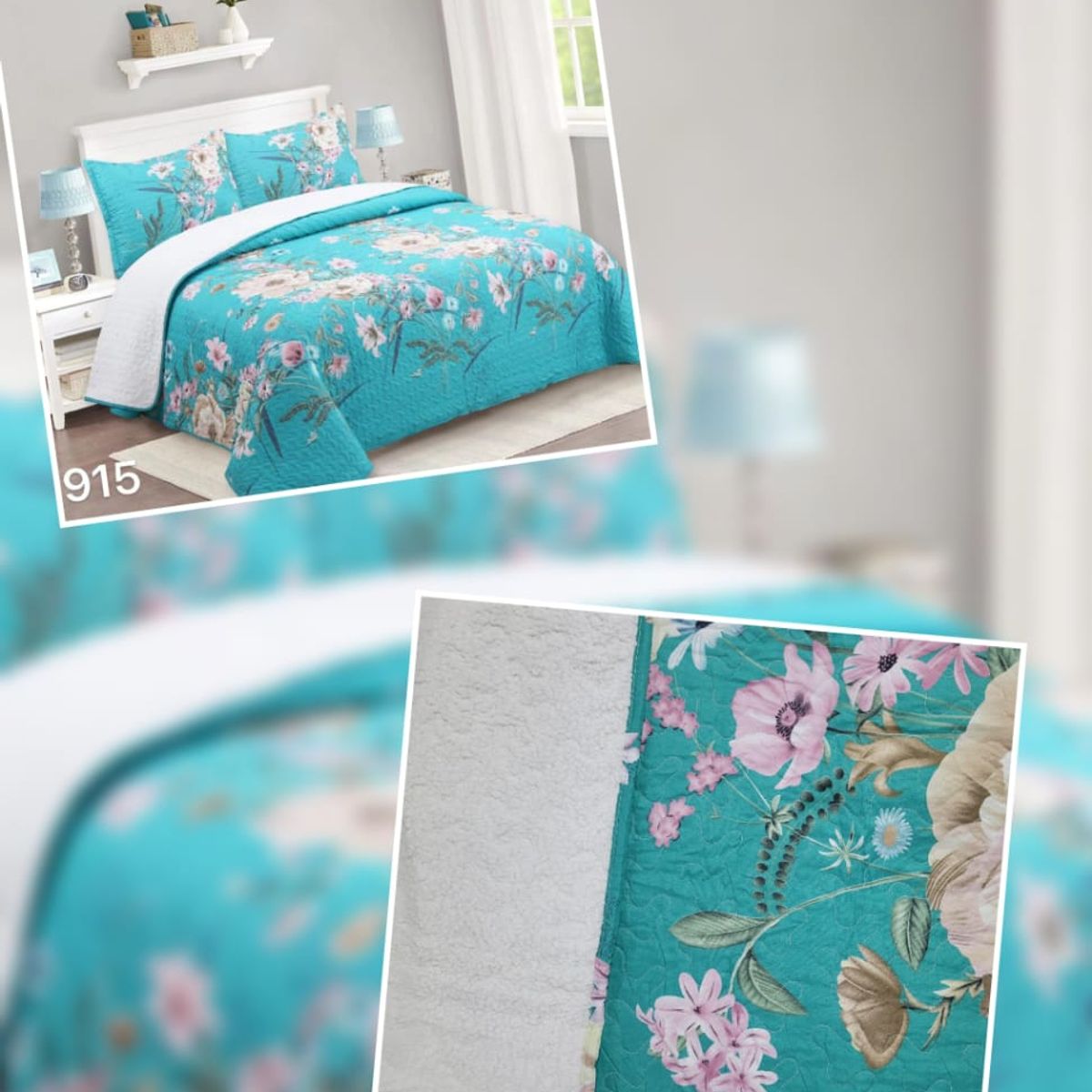 ANGELES DEL HOGAR - cubrecama Quilt con Chiporro king