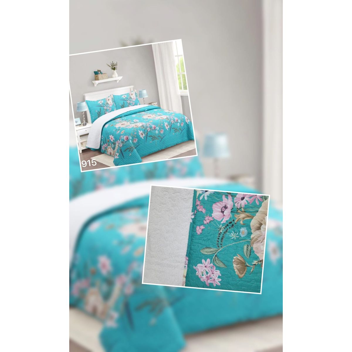 ANGELES DEL HOGAR - cubrecama Quilt con Chiporro king