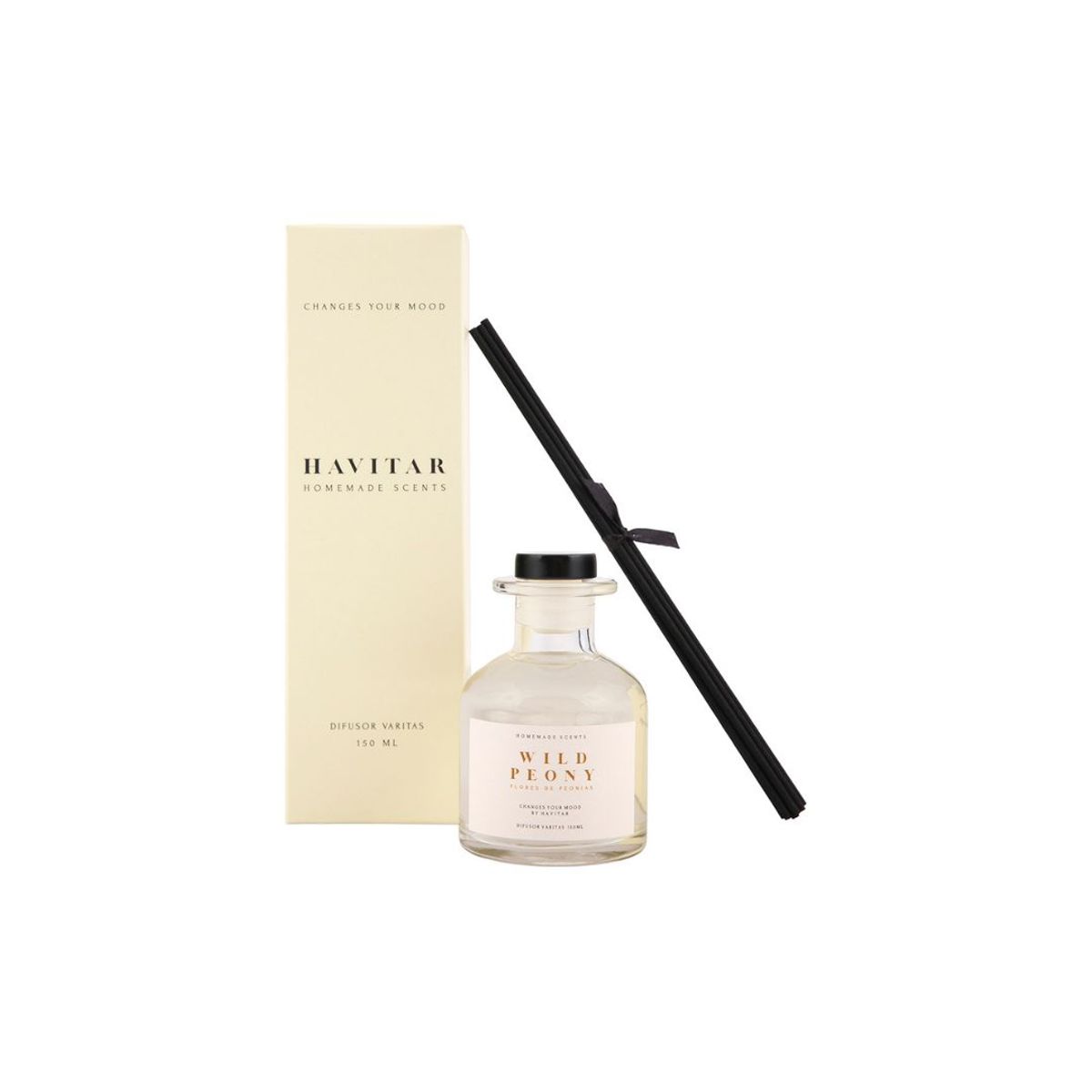 HAVITAR - Difusor de varitas 150 ml Wild Peony