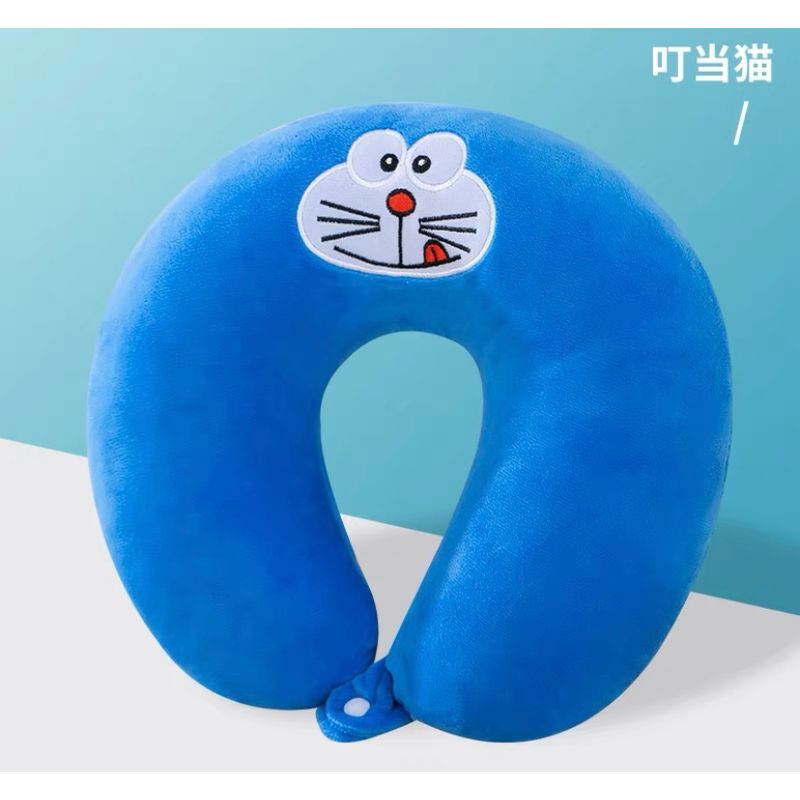 GENERICO - Almohada En Forma U Para Cuello De Viaje Avion Auto Kawayi.