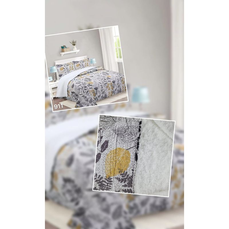 ANGELES DEL HOGAR - Cubrecama Quilt con Chiporro Plaza y Media