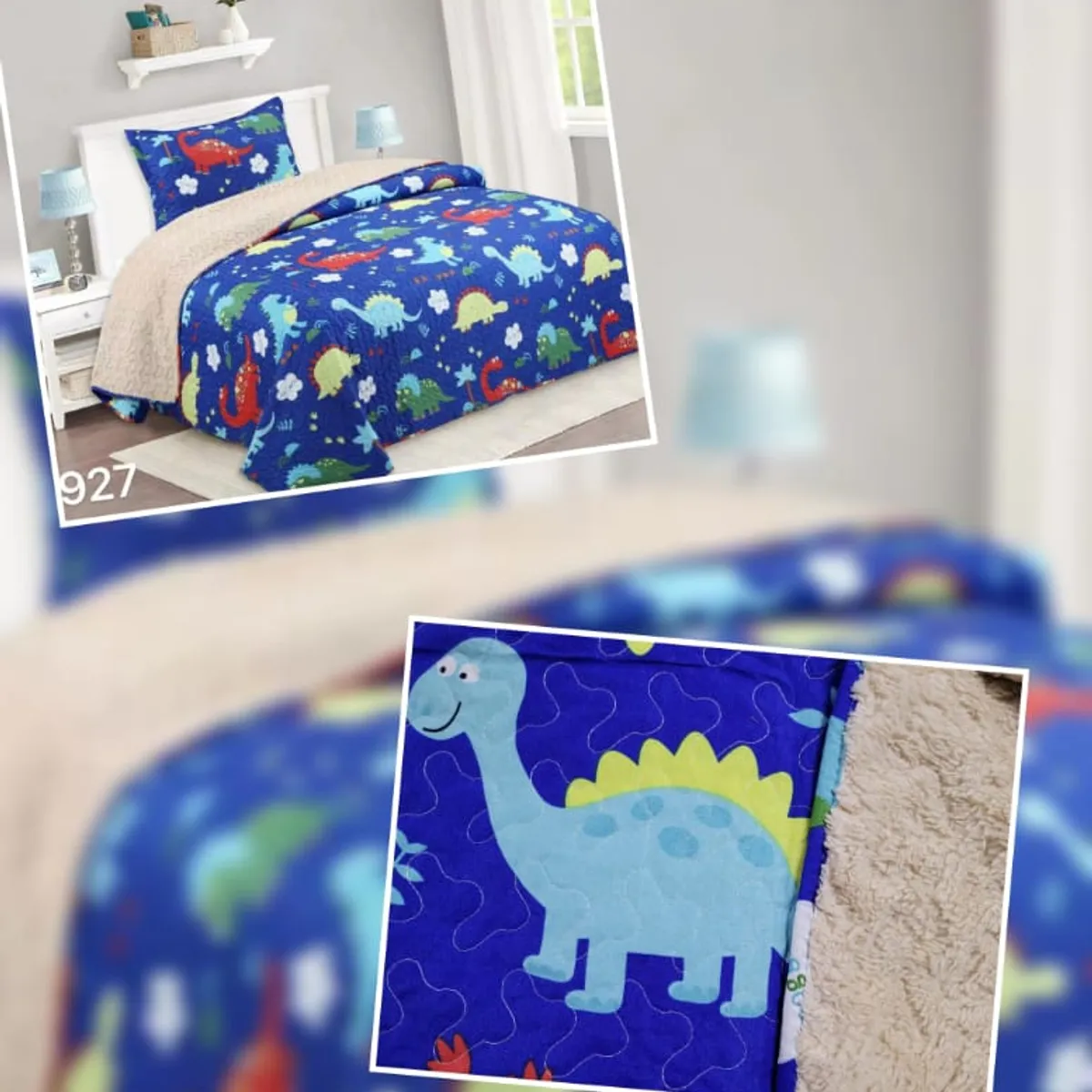 ANGELES DEL HOGAR - Cubrecama Quilt con Chiporro Plaza y Media