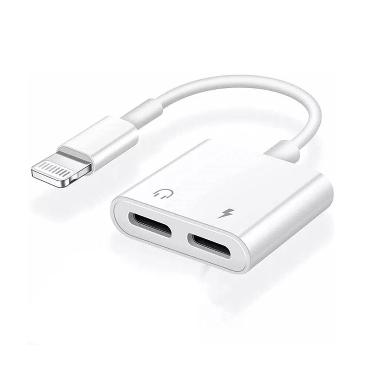GENERICO - Adaptador iphone lightning Jack 35mm