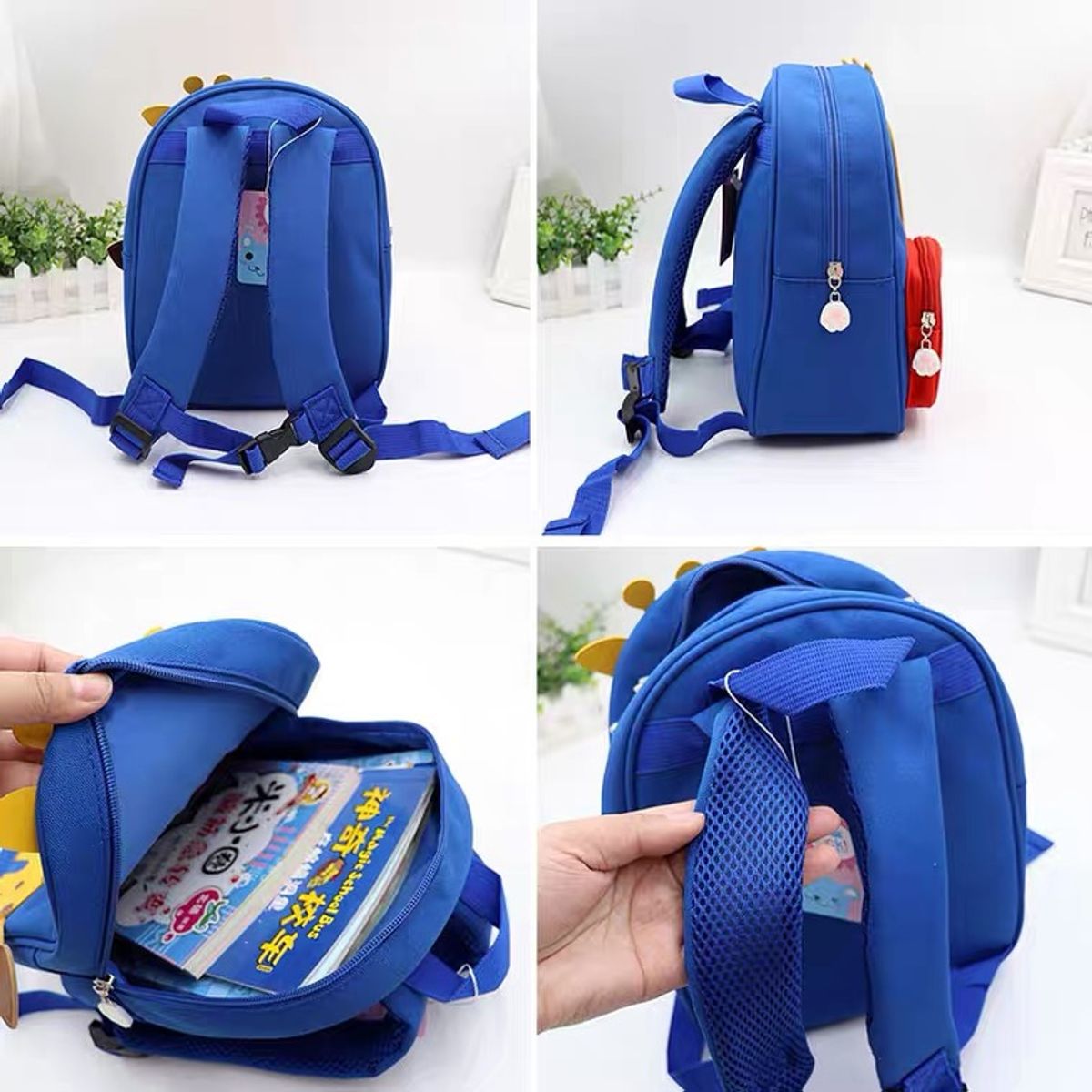 GENERICO - Mochila Dinosaurio Infantil De Animalitos Escuela Jardin