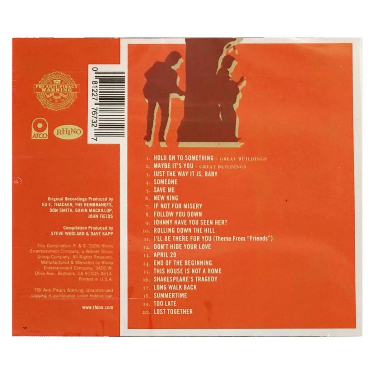 HITWAY MUSIC - REMBRANDTS - GREATEST HITS - CD HITWAY MUSIC