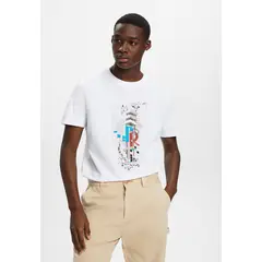 ESPRIT - Polera Cubic Corte Holgado Hombre