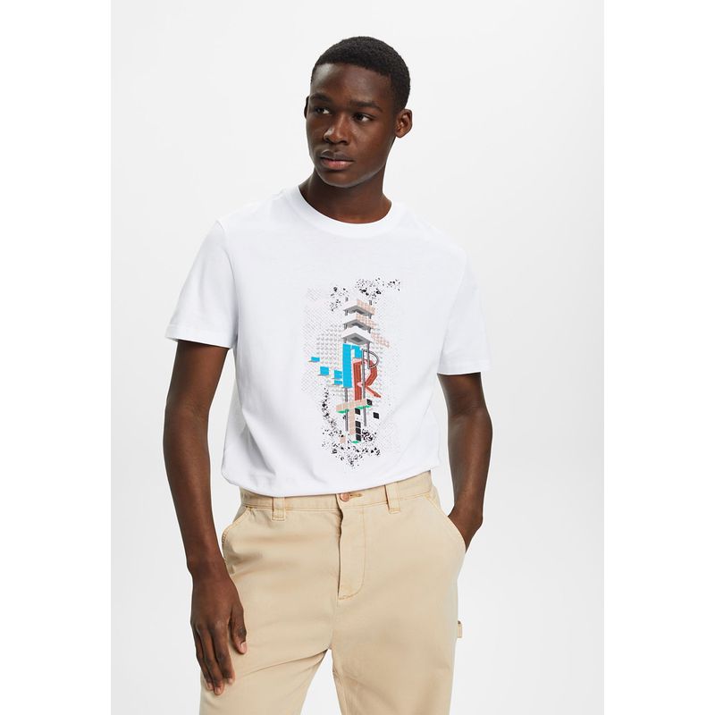 ESPRIT - Polera Cubic Corte Holgado Hombre Esprit ESPRIT