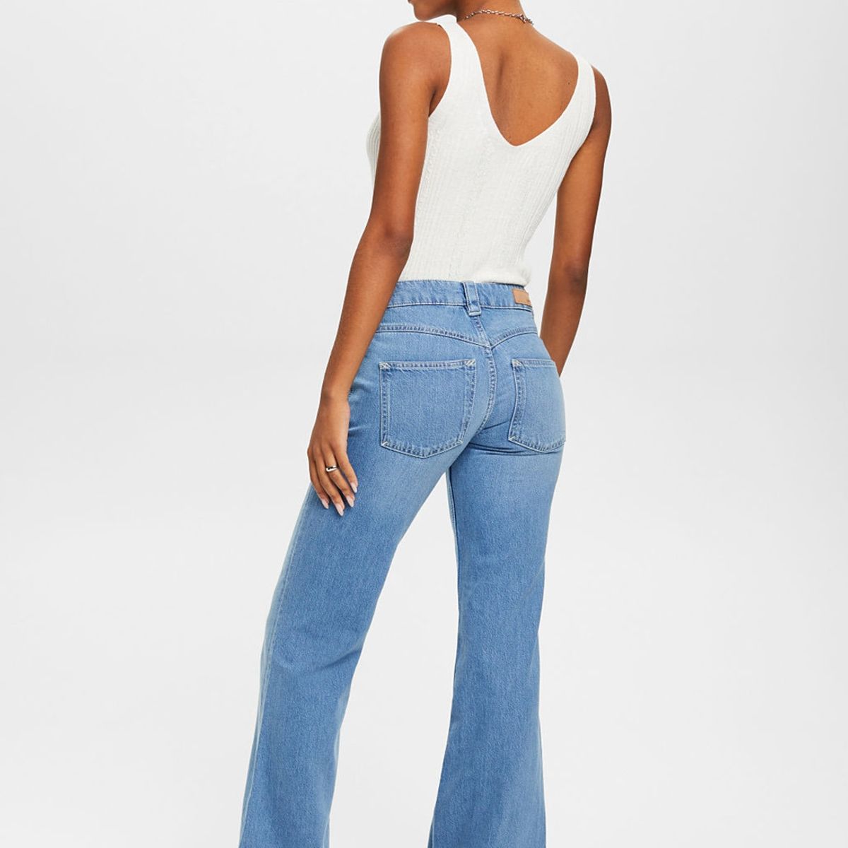 ESPRIT - Jeans Acampanados De Tiro Medio Mujer Esprit ESPRIT