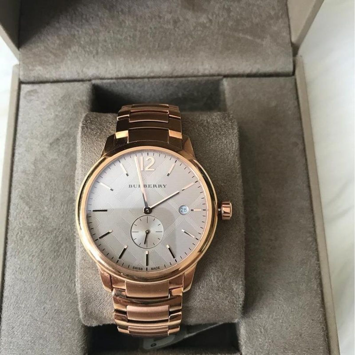 BURBERRY - Reloj Burberry Classic Bu10013 Oro Rosa