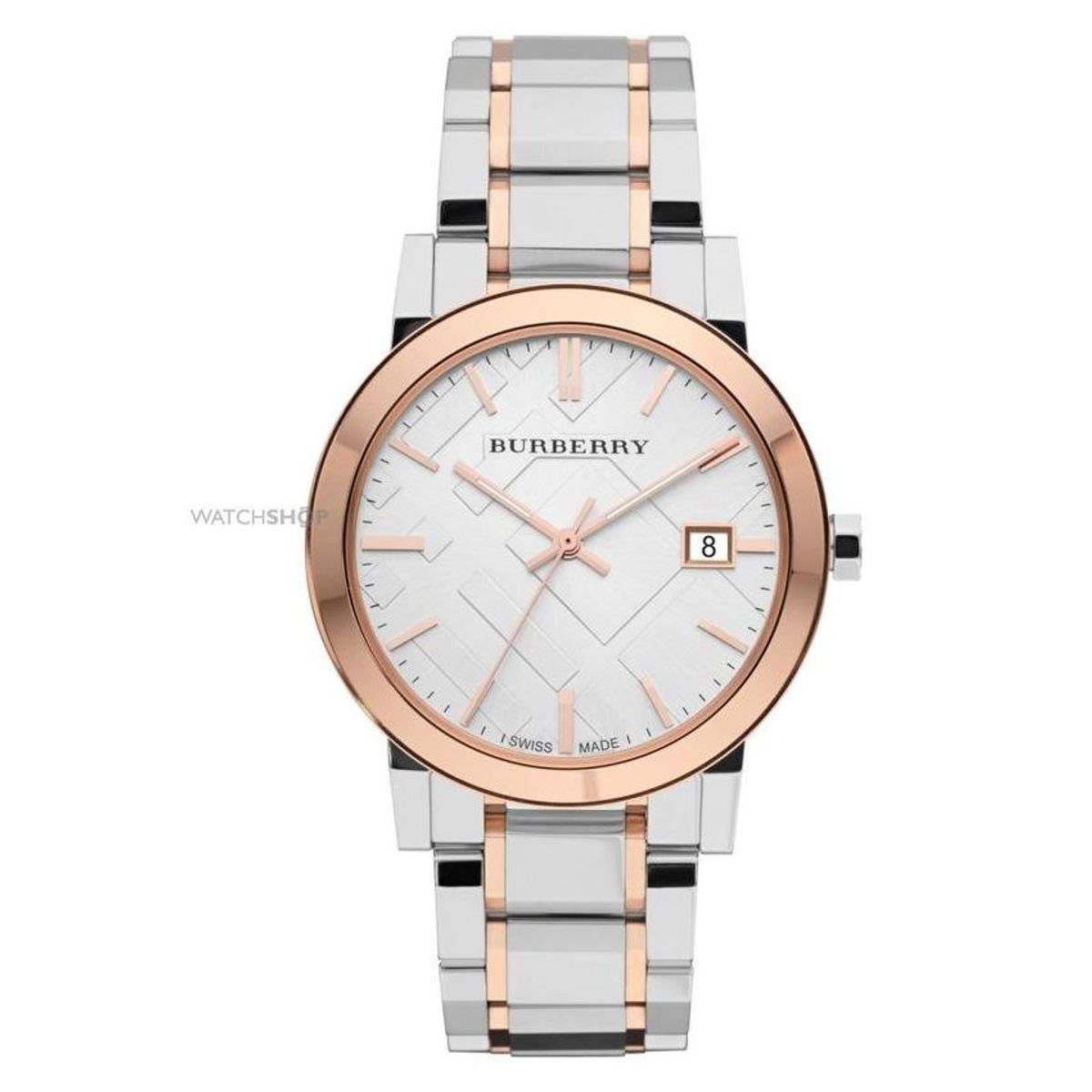 BURBERRY - Reloj Burberry Classic Bu9006 Plateado