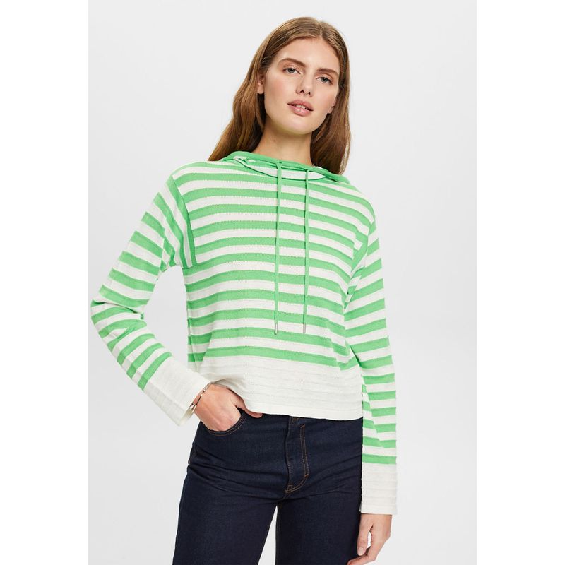 ESPRIT - Sweater Con Capucha Y Cordón Mujer Esprit ESPRIT