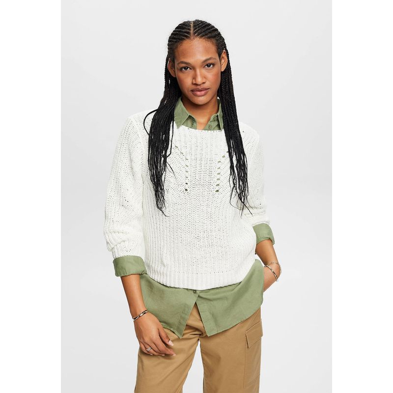 ESPRIT - Sweater De Punto Holgado Mujer Esprit ESPRIT