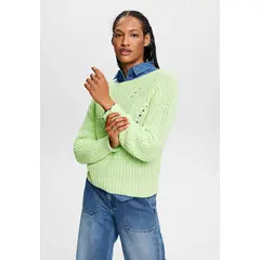ESPRIT - Sweater De Punto Holgado Mujer