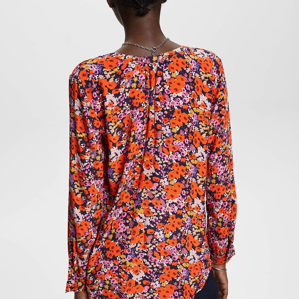 ESPRIT - Blusa Con Diseño Floral Mujer Esprit ESPRIT