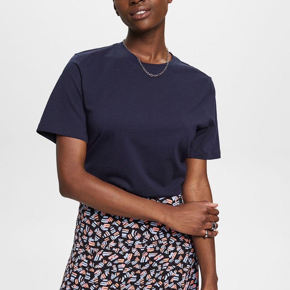 ESPRIT - Polera De Algodón Manga Corta Mujer Esprit ESPRIT