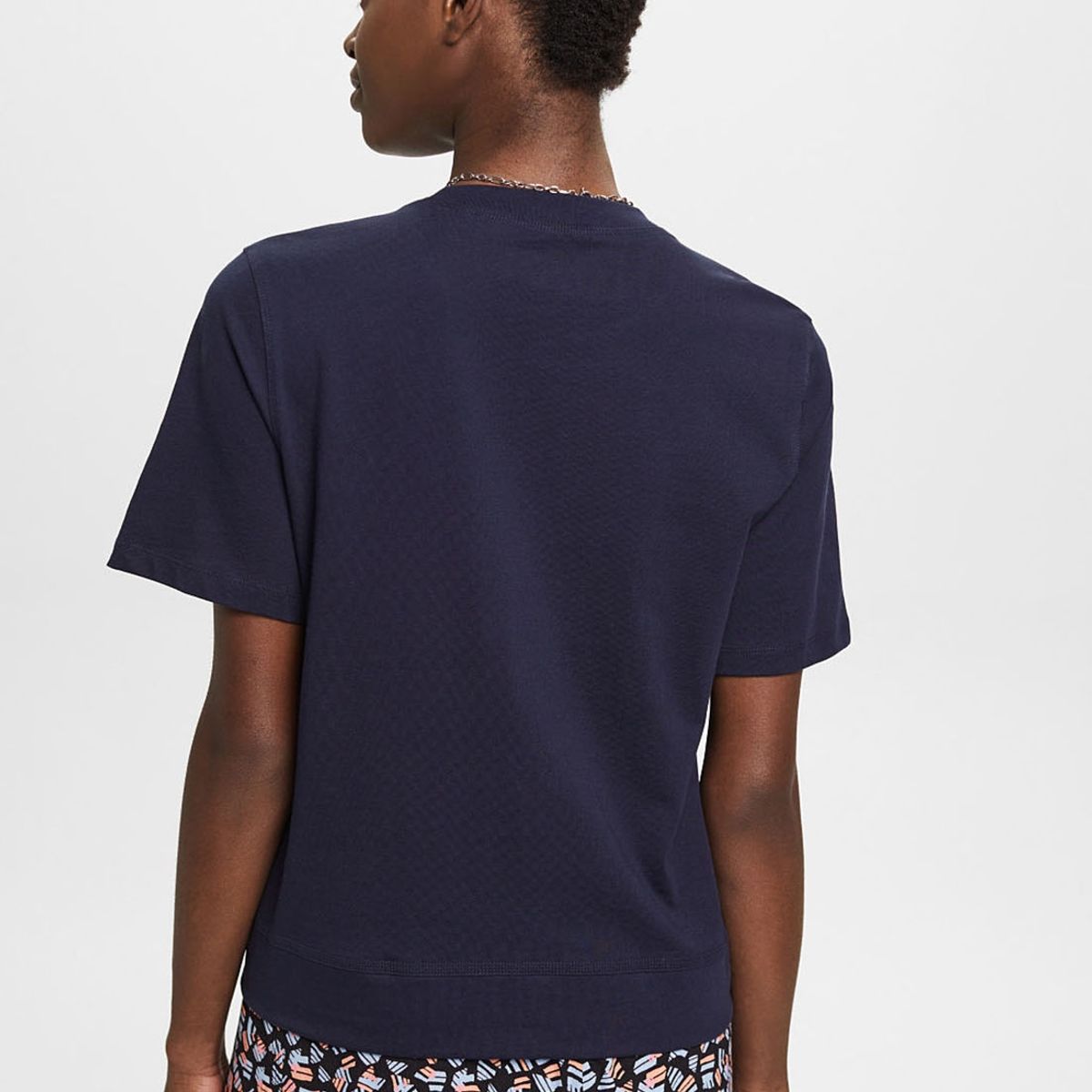 ESPRIT - Polera De Algodón Manga Corta Mujer Esprit ESPRIT