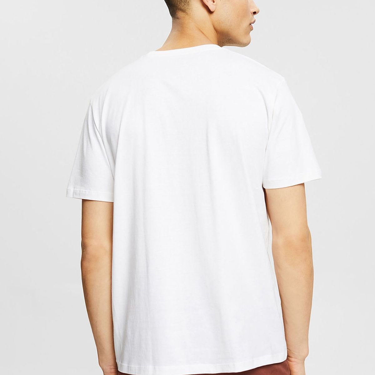 ESPRIT - Polera De Algodón Ecológico Con Estampado Esprit ESPRIT